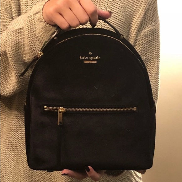 kate spade Bags 37 Kate Spade Velvet Mini Backpack Poshmark